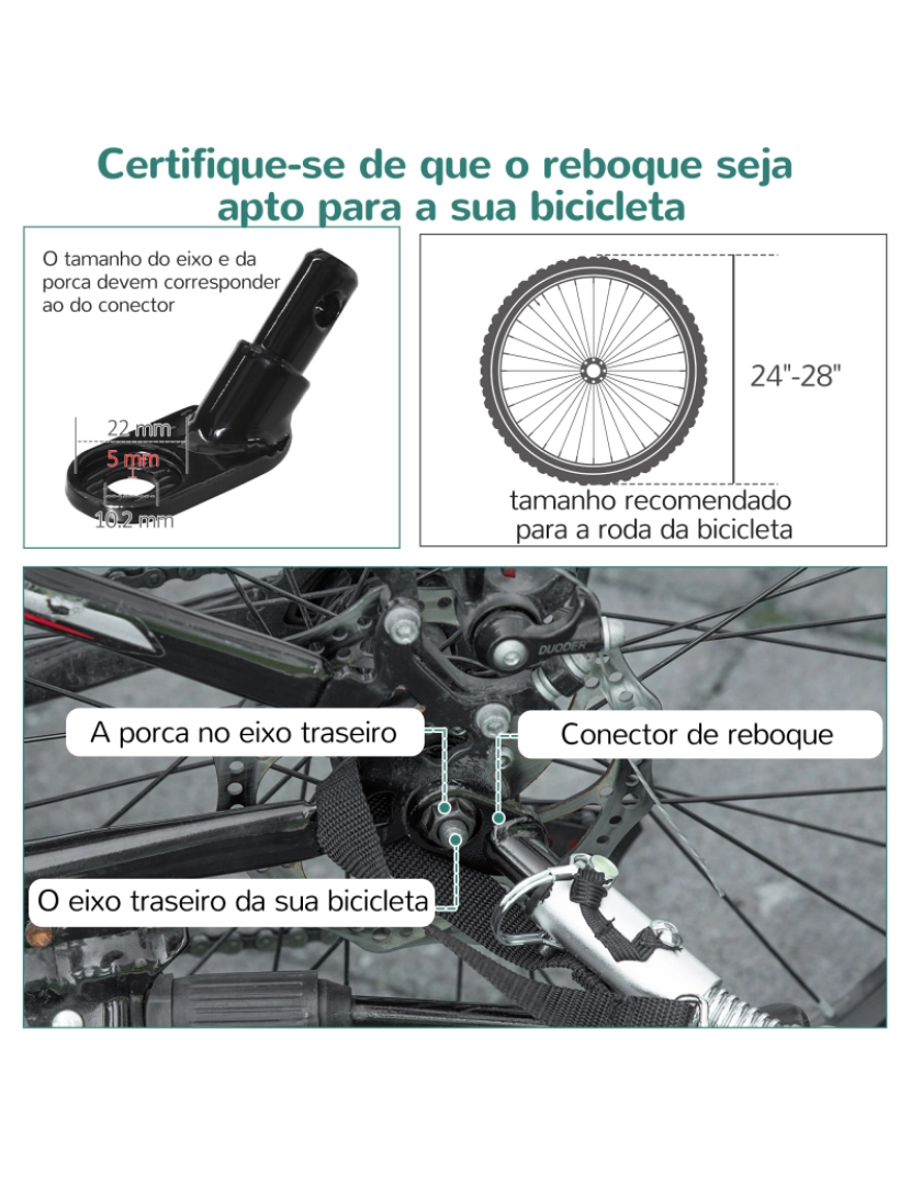 imagem de Reboque de Bicicleta para Cães 129x55.5x92cm cor azul D00-143BU8