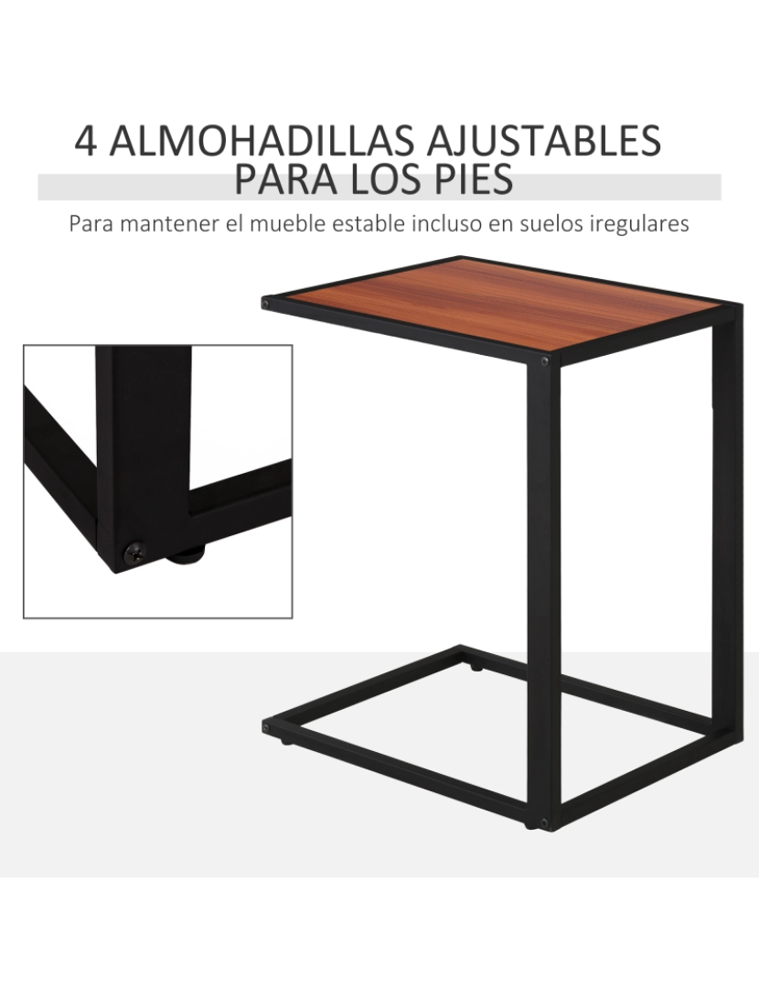 imagem de Mesa Auxiliar 40,6x50,8x63,5 833-1946