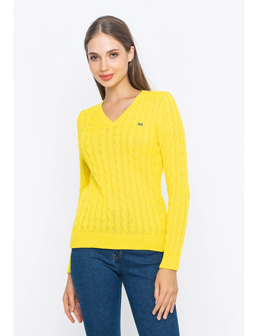 Basics&More - Camisola Senhora Amarelo