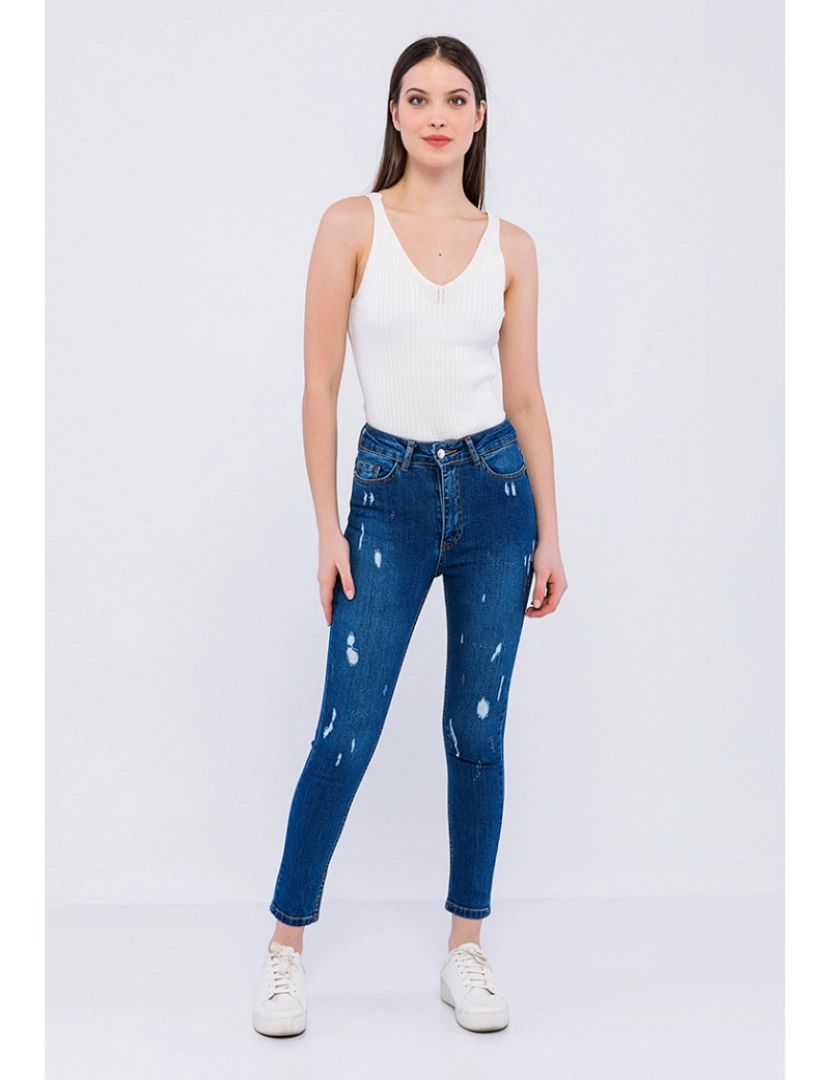 Basics&More - Jeans Senhora Azul Escuro
