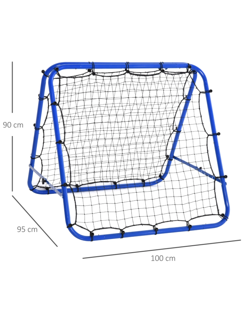 imagem de Rede de rebote 100cmx95cmx90cm cor azul A60-0033