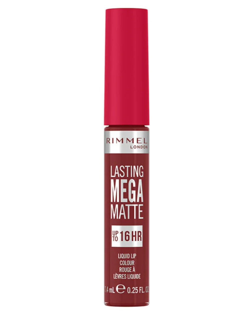 Rimmel London - Lasting Mega Matte Liquid Lip Color #930-Ruby Passion 7.4Ml