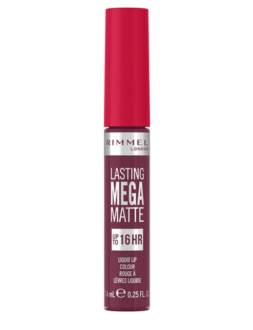 Rimmel London - Lasting Mega Matte Liquid Lip Color #940-Rock Me Purple 7,4 Ml