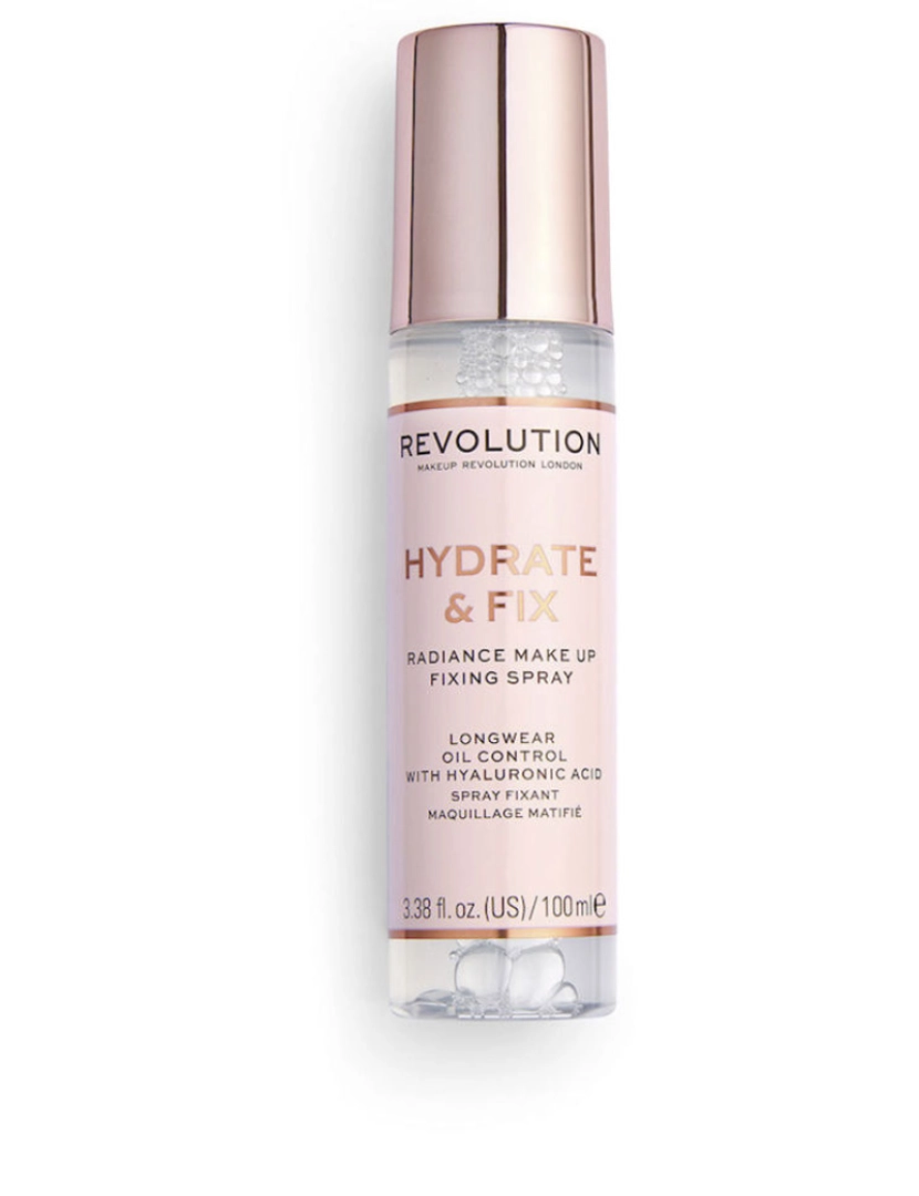 Revolution Make Up - Hydrate &amp Fix Spray Fixador De Maquilhagem Radiante Revolution Make Up 100 ml