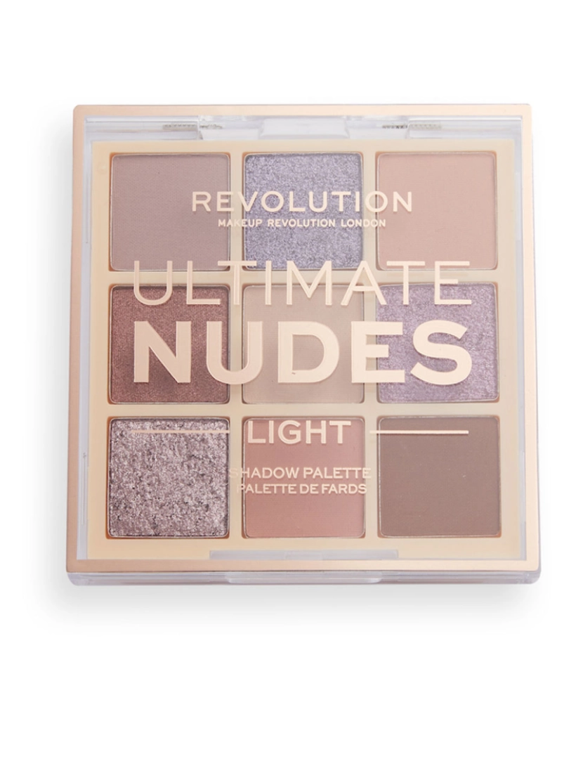 Revolution Make Up - Paleta De Sombras Ultimate Nudes #light 8,10 Gr 8,10 g