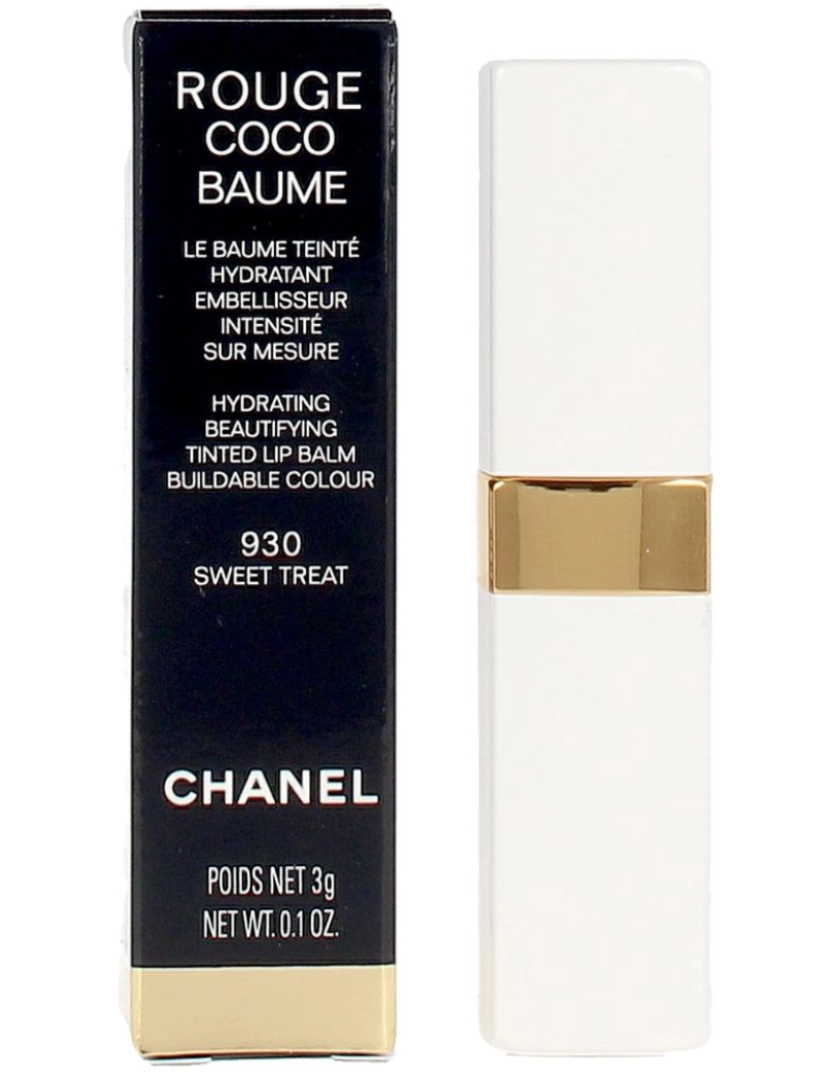 Chanel - Rouge Coco Baume Bálsamo Hidratante Para Os Lábios #930-doce Deleite 3,5 Gr 3.5000 GR