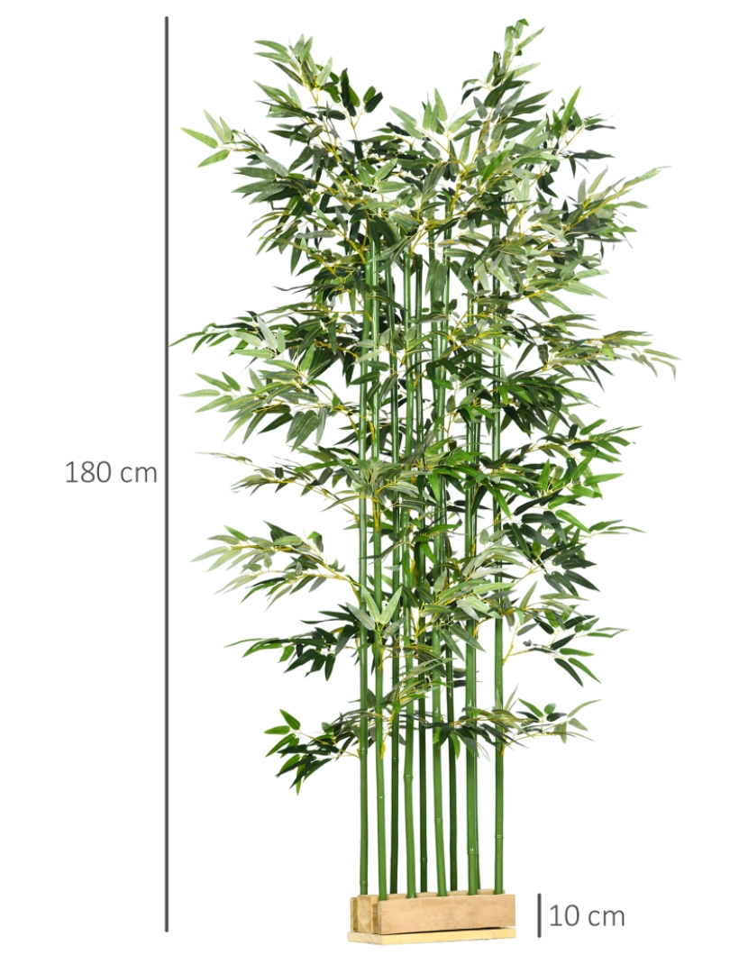 imagem de Planta Artificial 35x10x180cm cor verde 830-686V00GN3