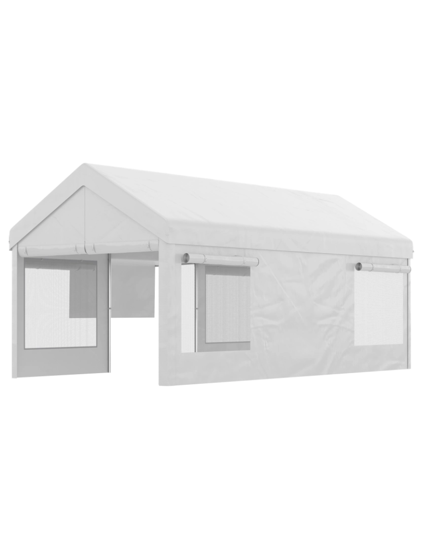 imagem de Tenda para Festas 600x295x285cm cor branco 84C-376V00WT8