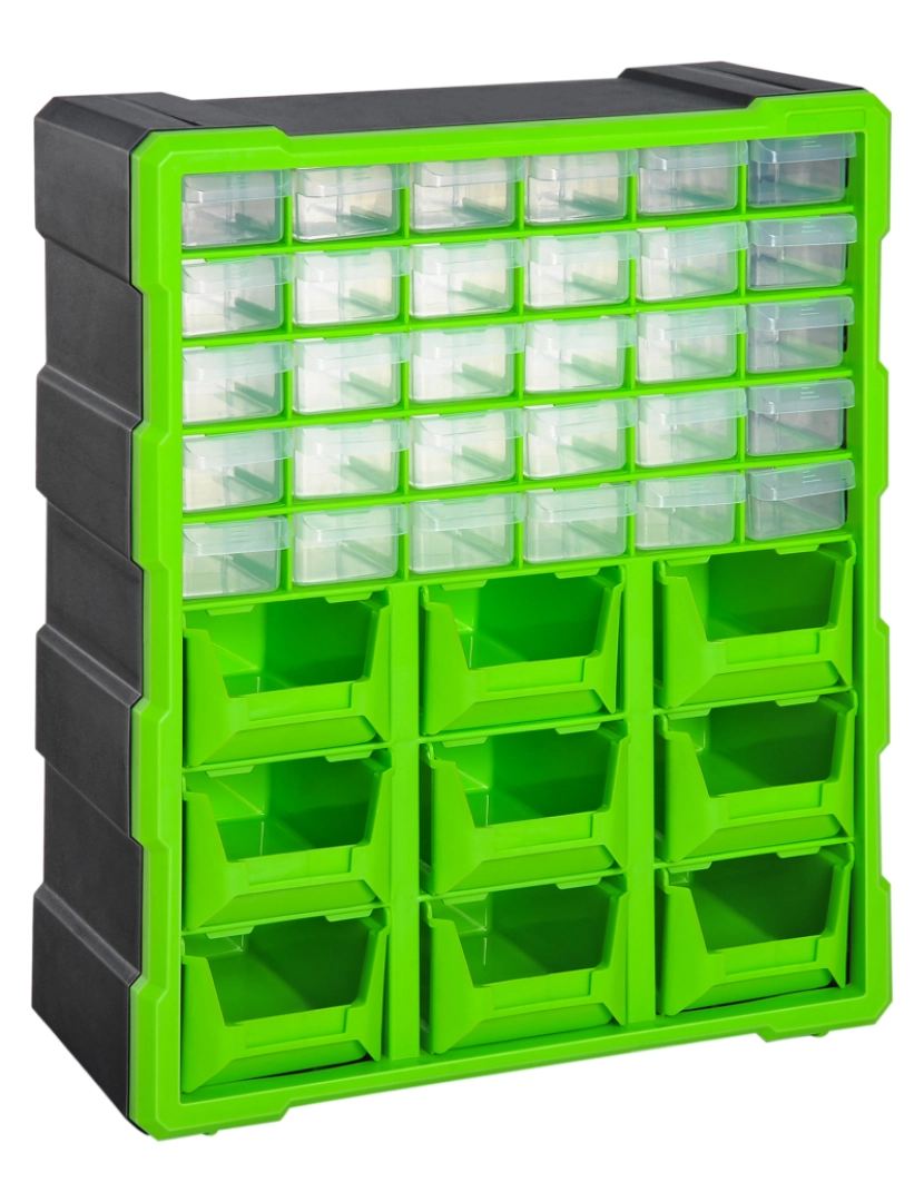 Durhand - Organizador de Ferragens 38x16x47,5cm cor verde B40-020