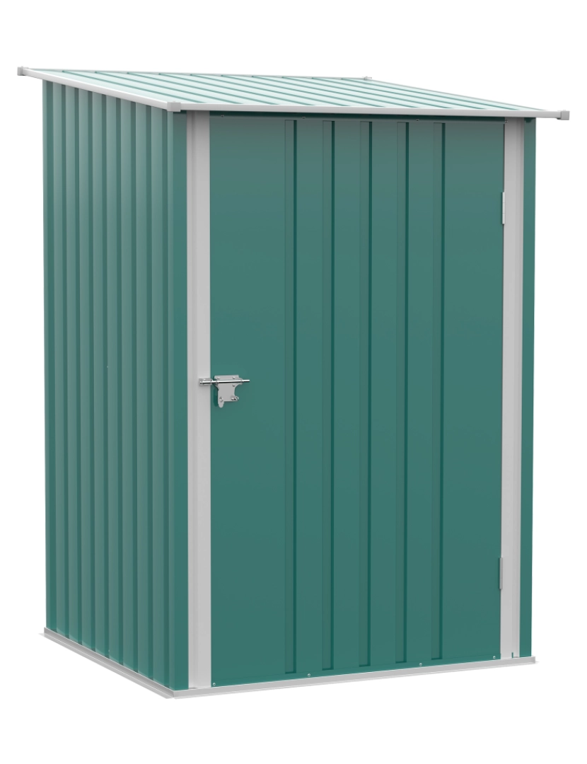 Outsunny - Abrigo de Exterior 100x103x160cm cor verde 845-530V00GN