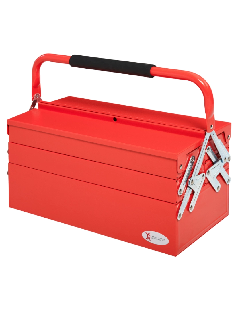 Durhand - Caixa de ferramentas 45x22,5x34,5cm cor vermelho B20-079RD