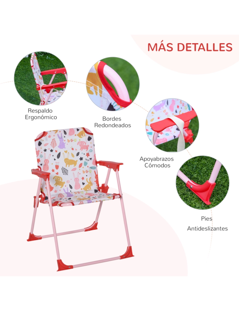 imagem de Conjunto de Mesa e Cadeiras Infantil cor multi 312-025RD6