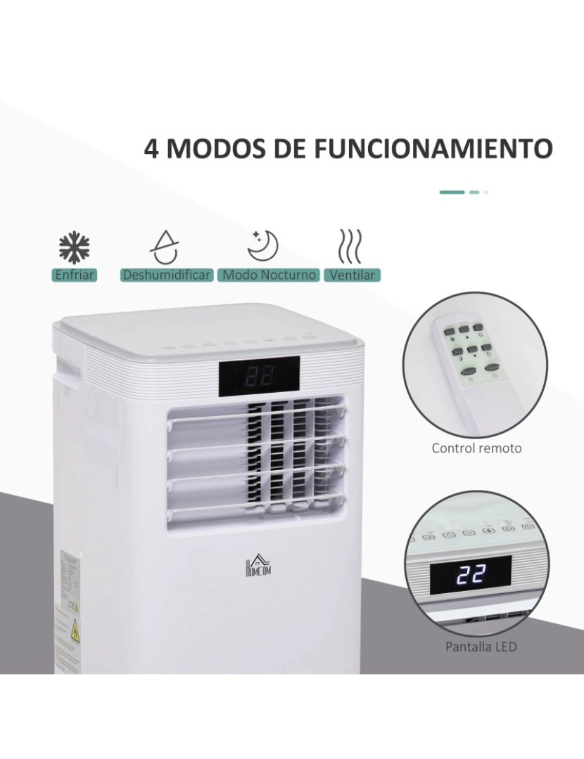 imagem de Ar Condicionado 38x35x70,5cm cor branco 823-013V904