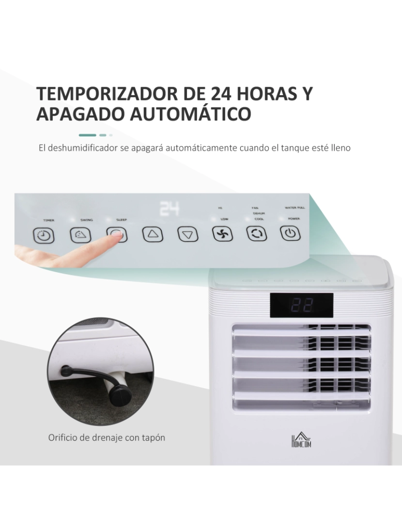 imagem de Ar Condicionado 38x35x70,5cm cor branco 823-013V905