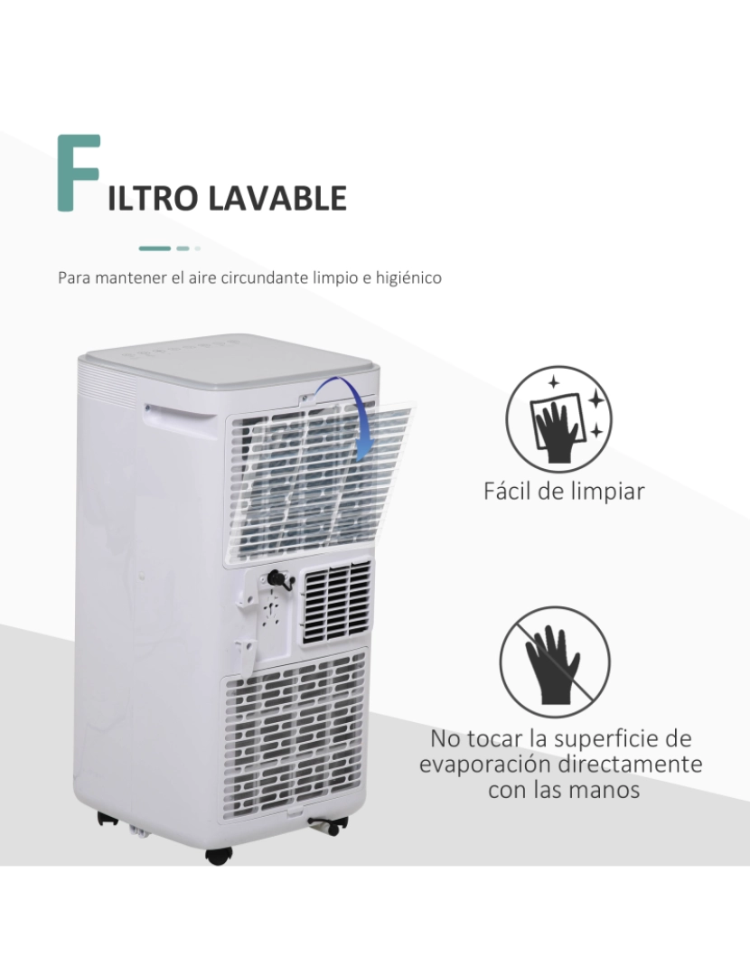 imagem de Ar Condicionado 38x35x70,5cm cor branco 823-013V907