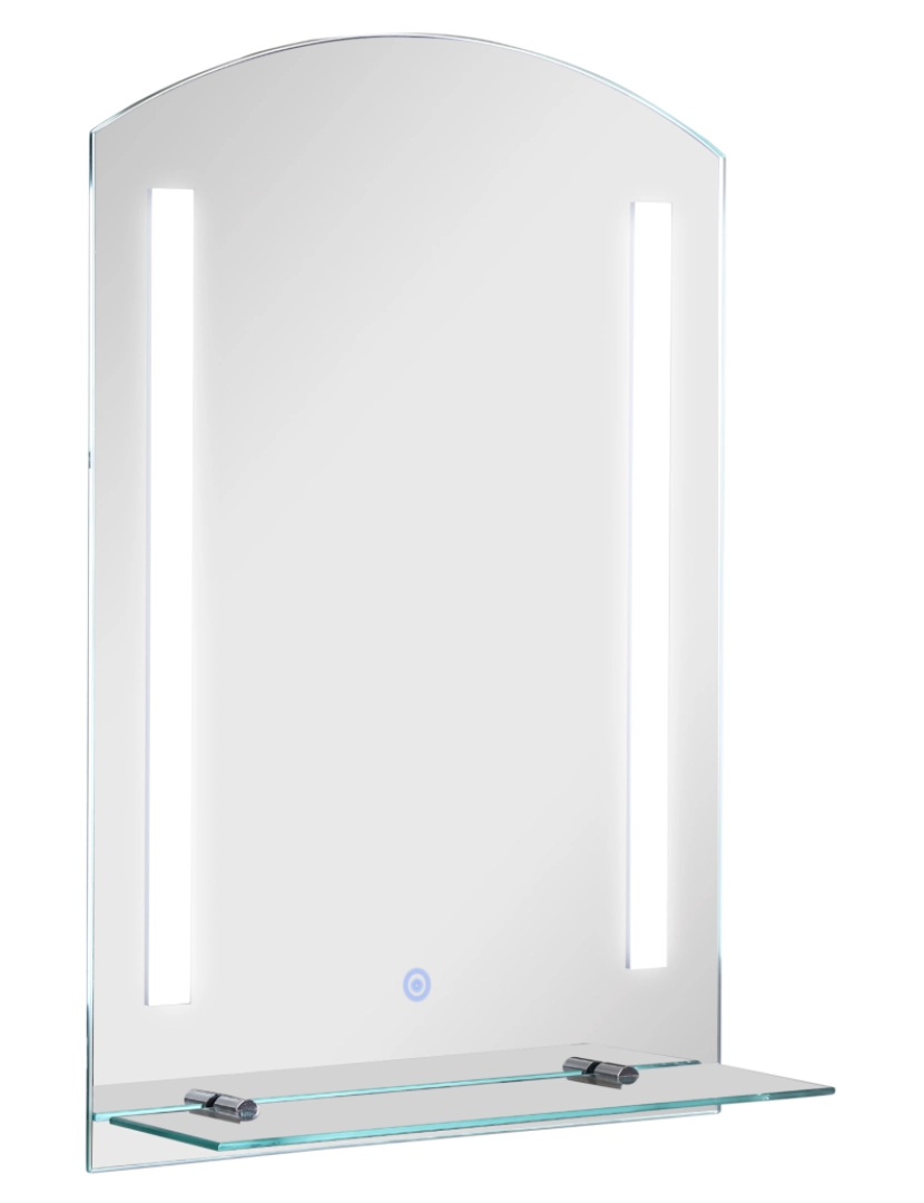 Kleankin - Espelho de Banheiro com LED 50x15,1x70cm 834-057