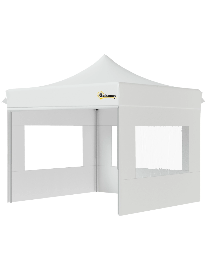 imagem de Tenda Dobrável 300x300x320cm cor branco 84C-2798