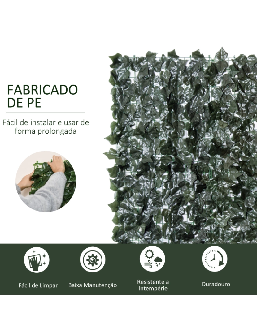 imagem de Rolo de Vedação Artificial 300x150cm cor verde 844-2014