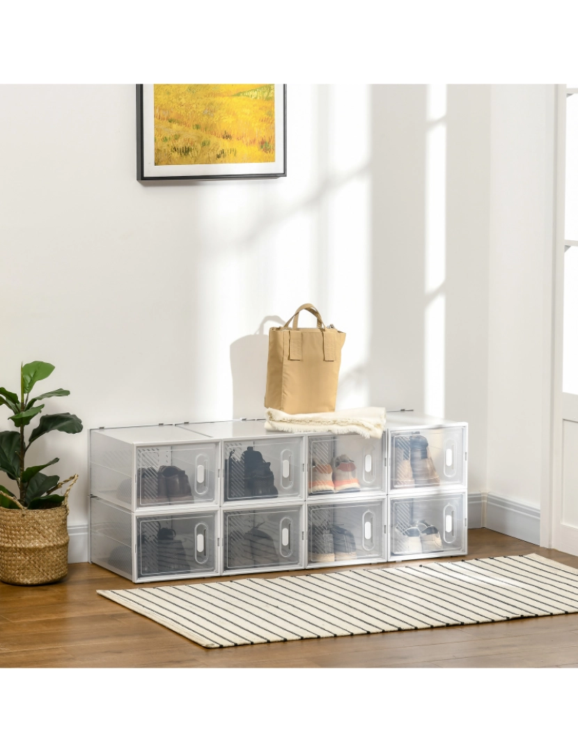 imagem de Armário Modular 28x36x21cm cor transparente 850-1742