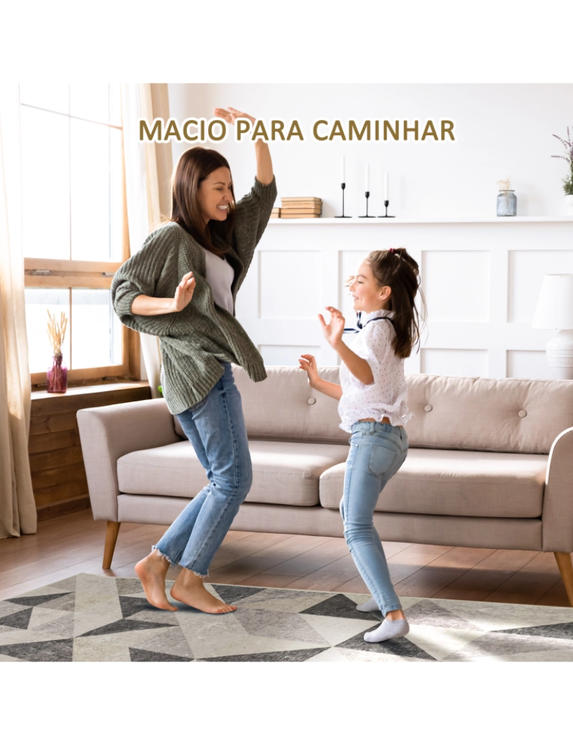 imagem de Tapete Geométrico 230x160cm cor multicor 830-462V024