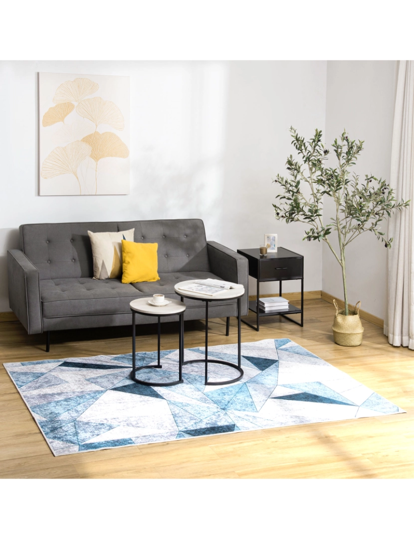 imagem de Tapete Geométrico 230x160cm cor multicor 830-455V012