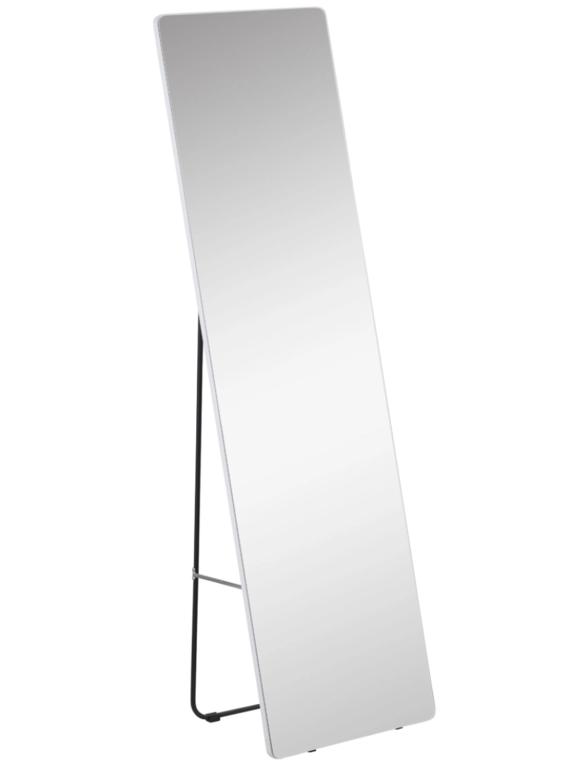Homcom - Espelho de Pé 45x37x158.5cm cor prata 831-580V00SR