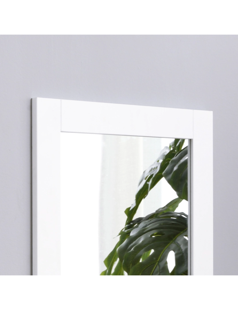 imagem de Espelho de Casa de Banho 50x11.5x60cm cor branco 834-3676