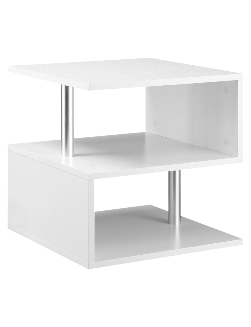 imagem de Mesa de Centro 50x50x50cm cor branco 833-137WT1