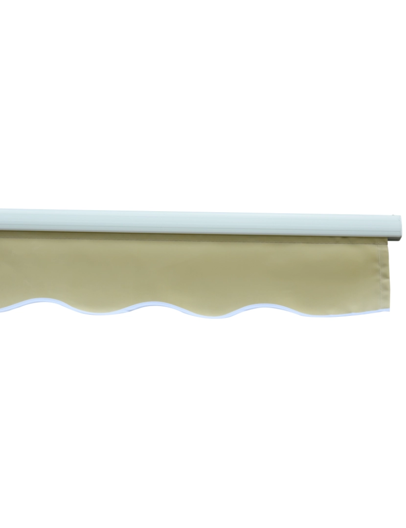 imagem de Toldo Manual 295x250cm cor bege 100110-007CM8