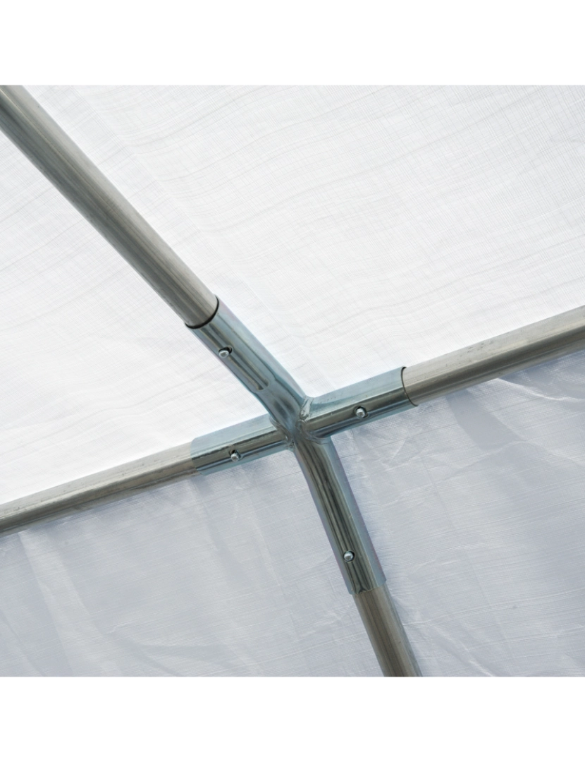 imagem de Tenda de Jardim 8x4x2.8m cor blanco 01-08038