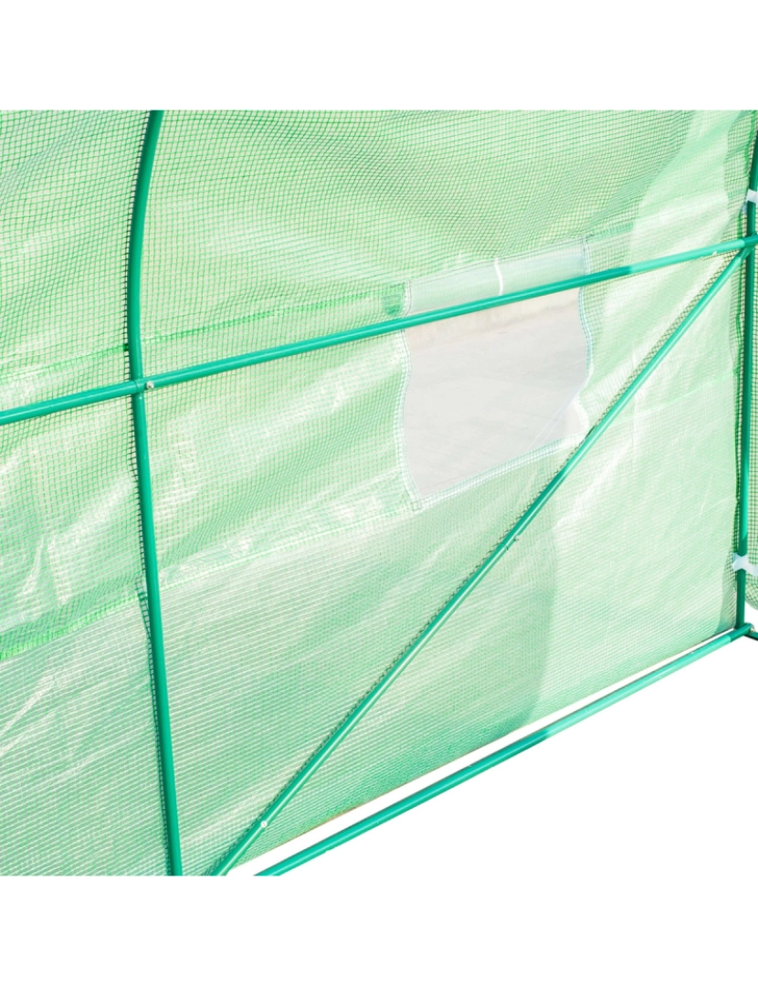 imagem de Estufa Tipo Túnel 600x300x200cm cor verde 845-01110