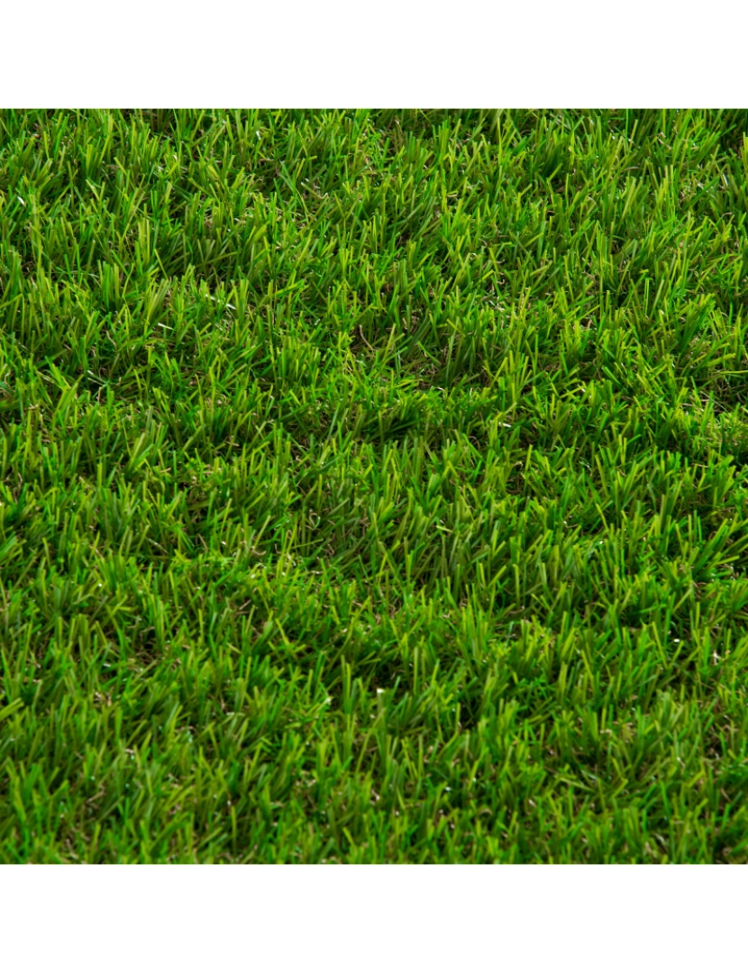 imagem de Relva Atificial 30x30x3,5cm cor verde 844-1278