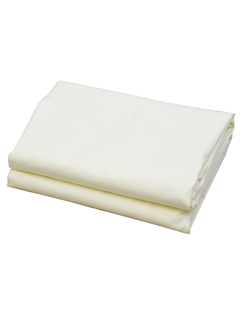 imagem de Toldo de Jardim 400x600cm cor creme branco 840-141CW8