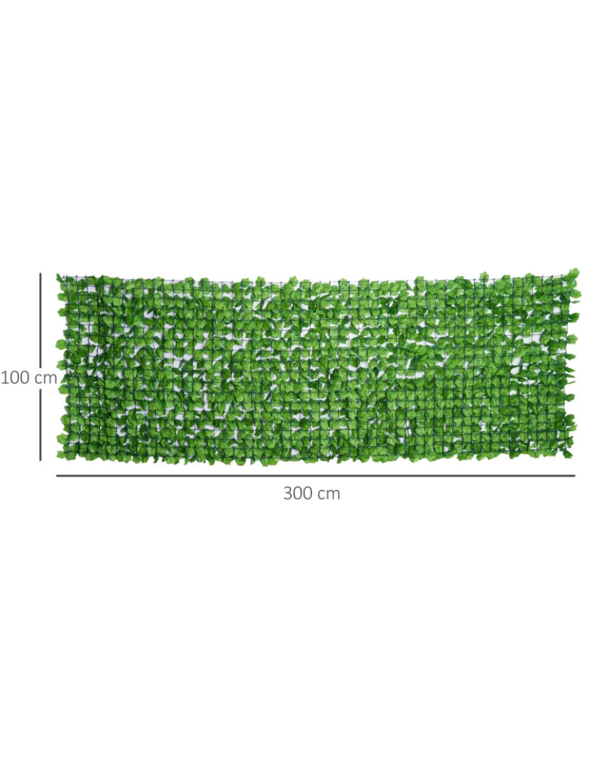 imagem de Rolo de Vedação Artificial 300x100cm cor verde 844-2023