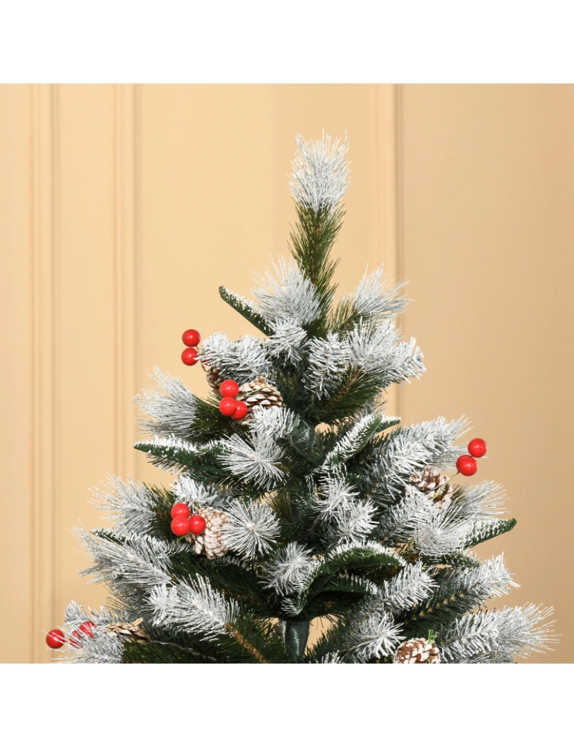 imagem de Árvore de Natal 90x90x180cm cor verde escuro 830-360V027
