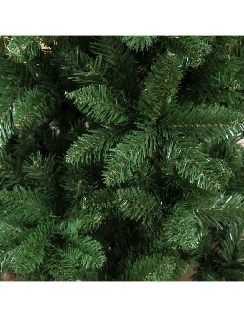 imagem de Árvore de Natal 75x75x150cm cor verde escuro 830-3549