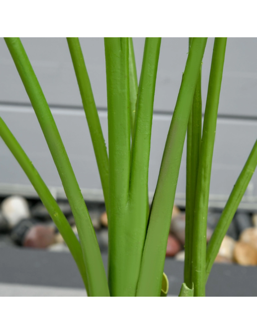 imagem de Planta Artificial Bananeira 15x15x160cm cor verde 830-4428