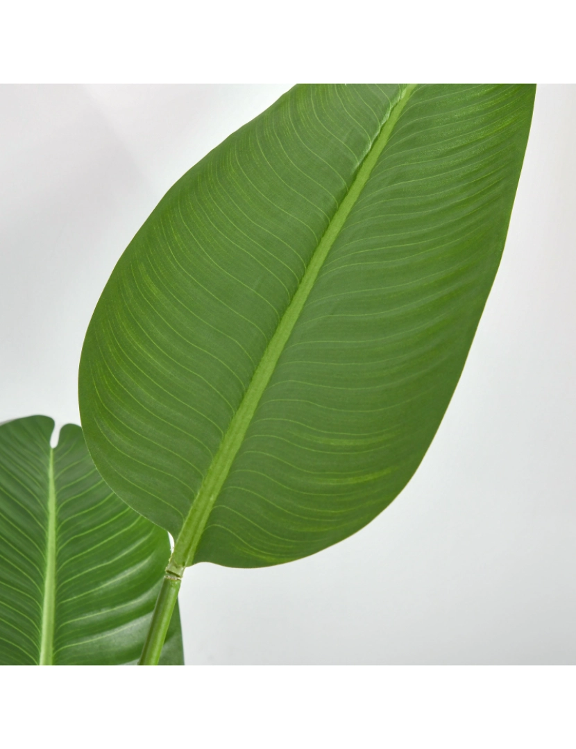 imagem grande de Planta Artificial Bananeira 15x15x160cm cor verde 830-4429