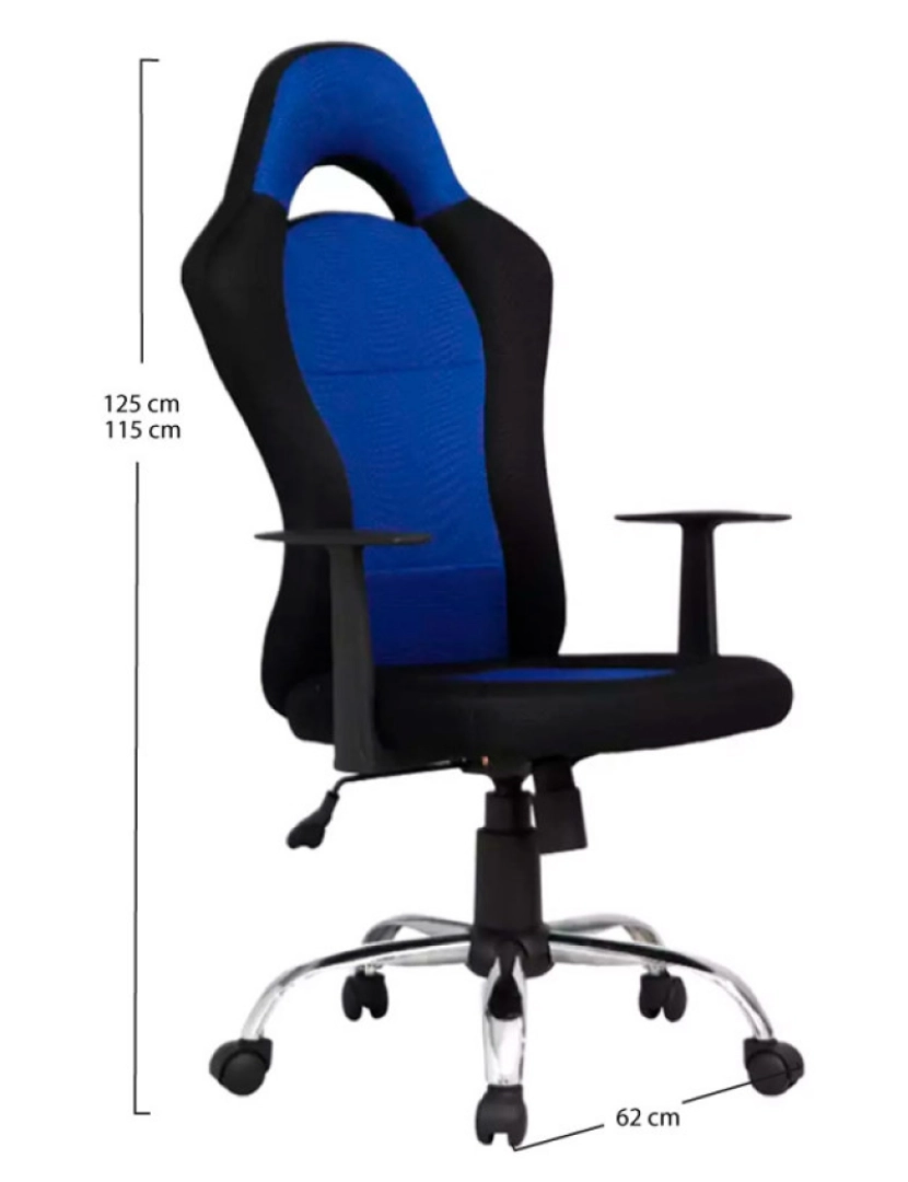 imagem de Cadeira Laky - Azul2