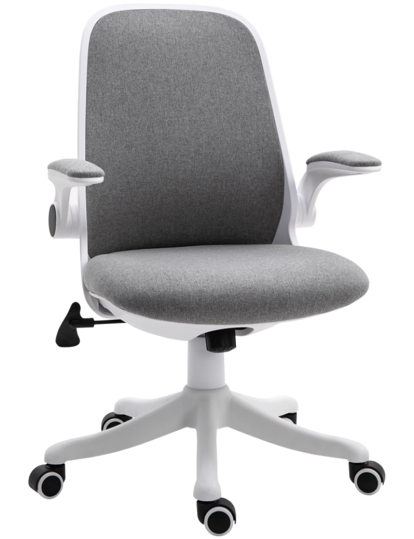 Vinsetto - Cadeira de Escritório 62,5x60x94-104cm cor cinzento 921-330GY