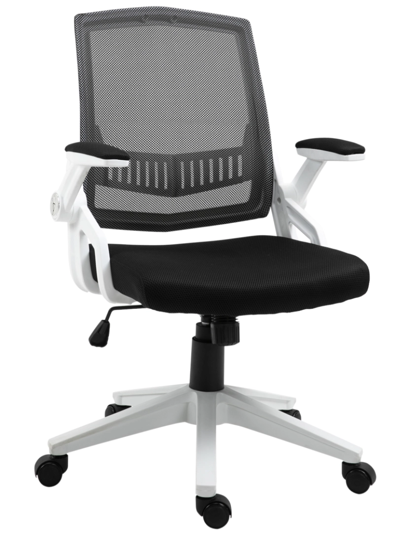 Vinsetto - Cadeira de escritório 61x61x104cm cor preto 921-518