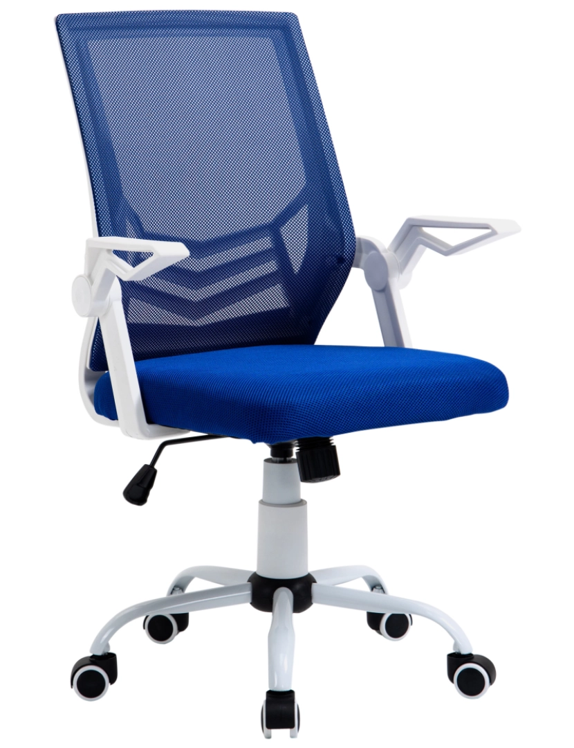 Vinsetto - Cadeira de Escritório 62.5x55x104cm cor azul 921-547BU