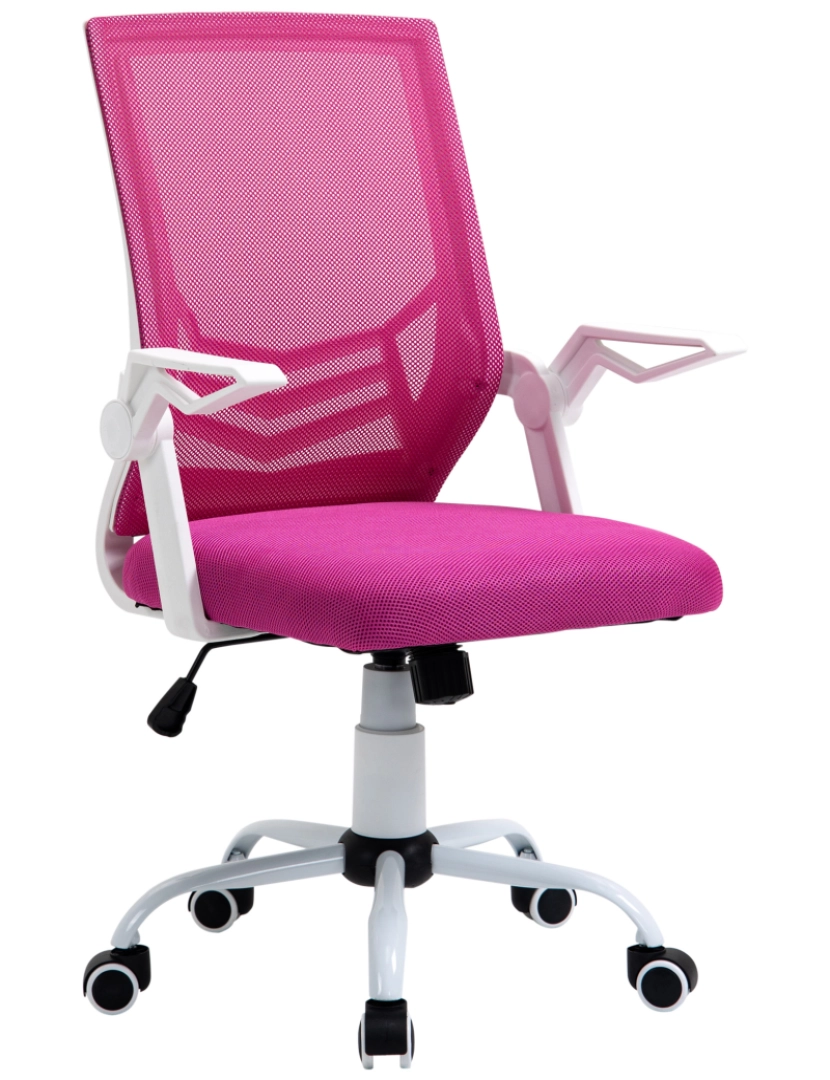Vinsetto - Cadeira de Escritório 62.5x55x104cm cor pink 921-547PK