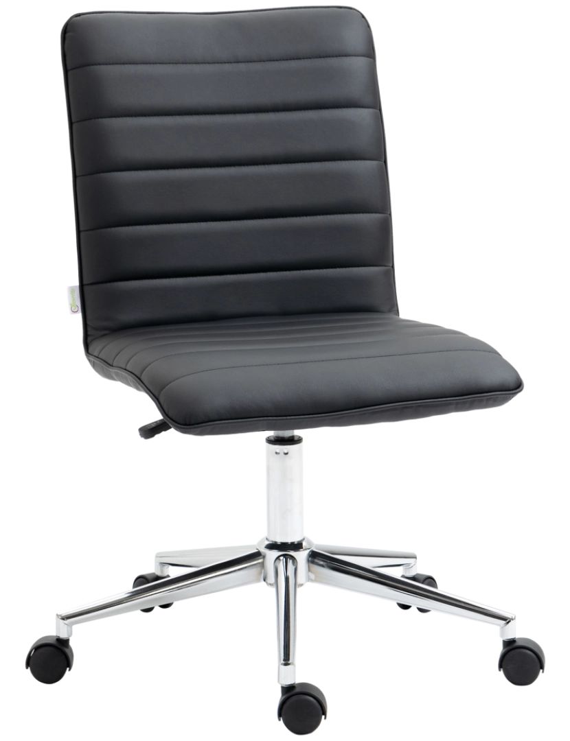 Vinsetto - Cadeira de Escritório 47x57x86.5cm cor preto 921-412BK