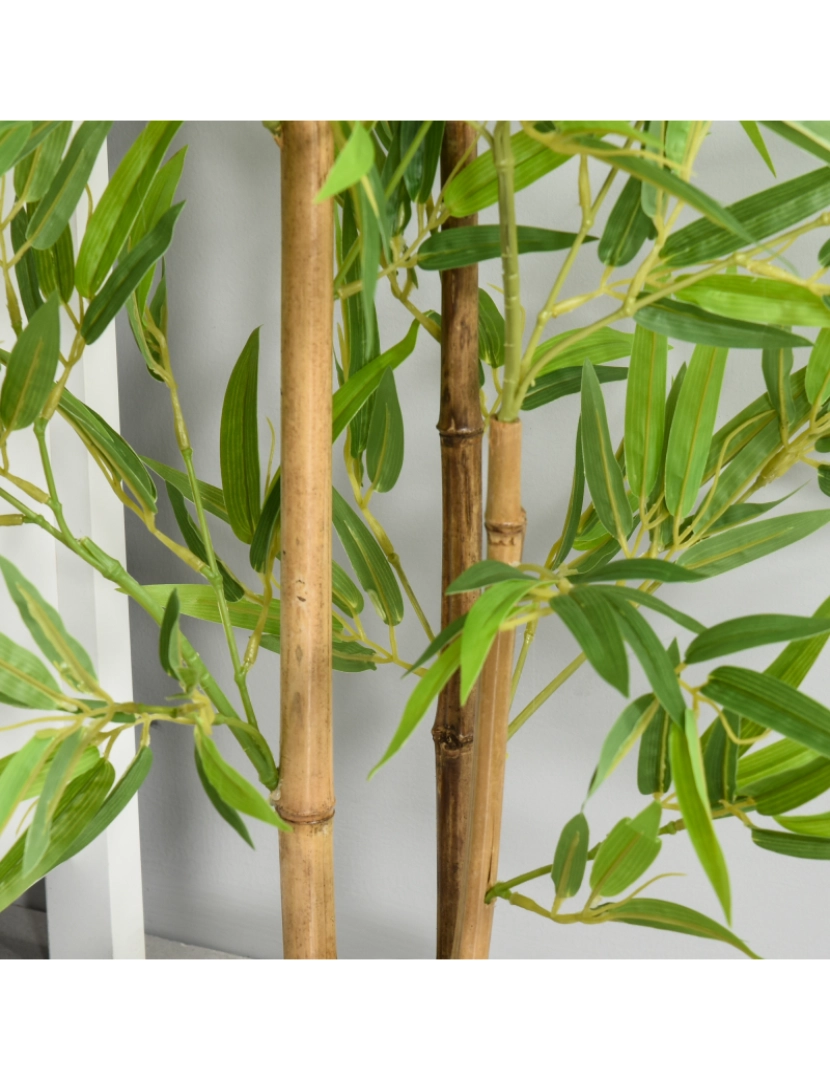 imagem de Bambú Artificial Ø15.5x120cm cor verde 844-3387