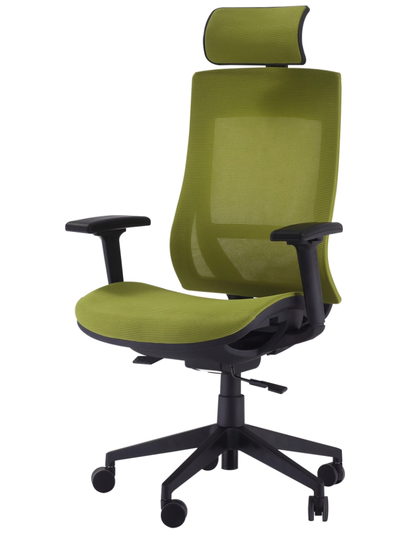 Vinsetto - Cadeira de Escritório 66.5x66x128cm cor verde 921-430