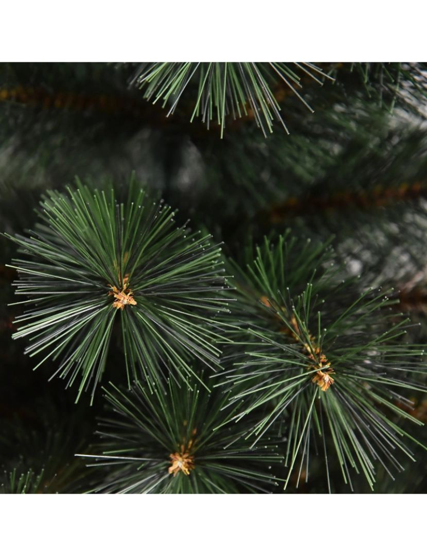 imagem de Árvore de Natal Ø75x150cm cor verde escuro 830-3669