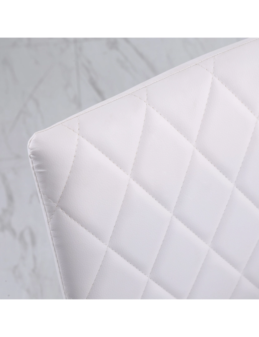imagem de Conjunto de Cadeiras 41x50x91cm cor branco 835-478WT6
