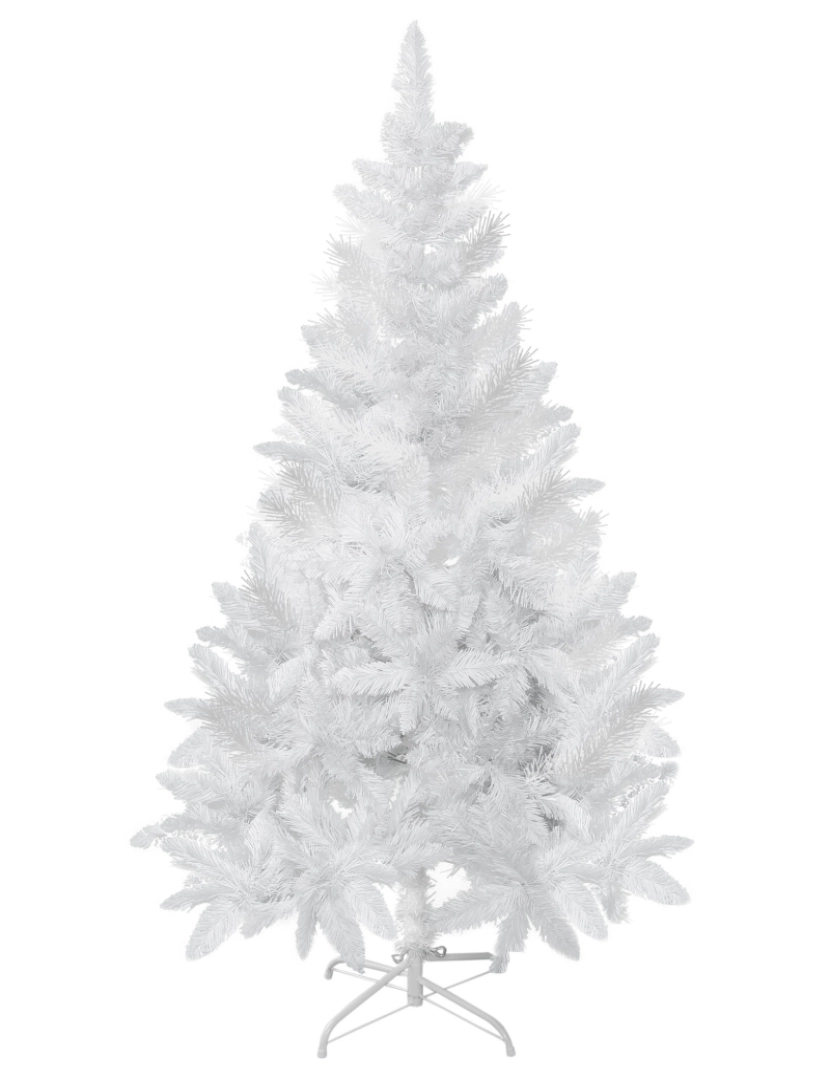 imagem grande de Árvore de Natal Artificial Ø101x150cm cor branco 830-544V01WT1