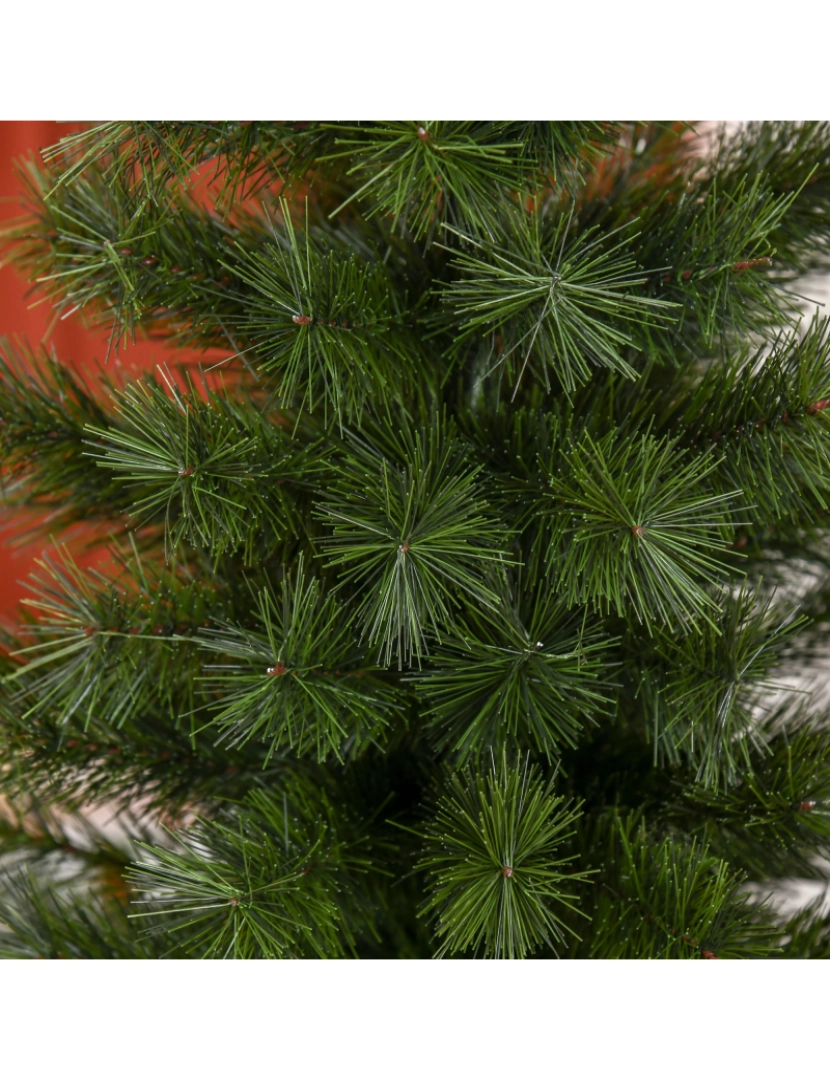 imagem de Árvore de Natal Artificial Ø53x150cm cor verde 830-579V00GN8